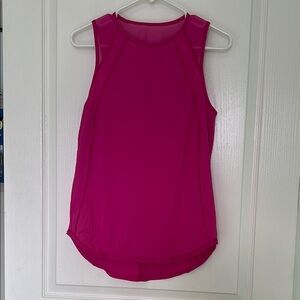 Women's Pink Sleeveless Top
